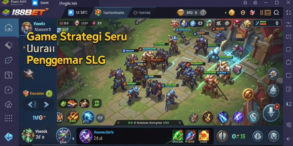 Tampilan gameplay seru dan penuh strategi di 188BET.