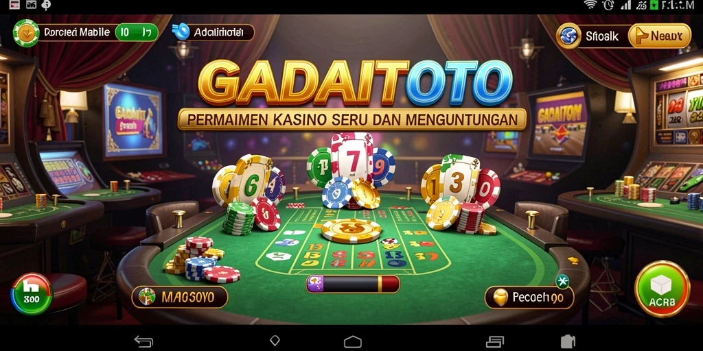 Tampilan menarik dari gameplay GADAITOTO yang seru.