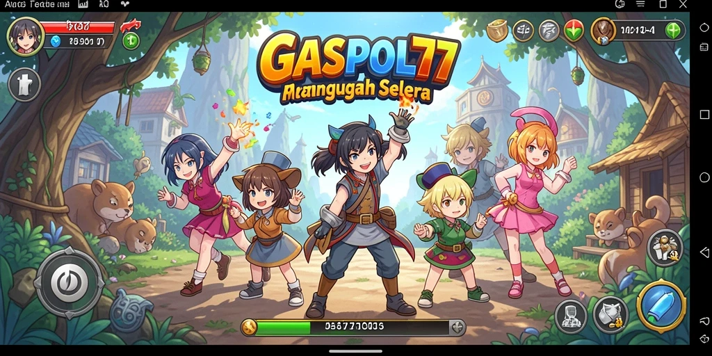 Menampilkan pertarungan seru dalam dunia anime GASPOL77.