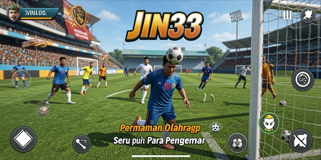 Gameplay seru JIN33 dengan interaksi antar pemain.