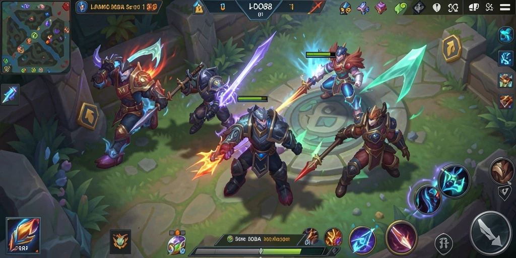 Tampilan dinamis dan menarik dalam gameplay LPO88.