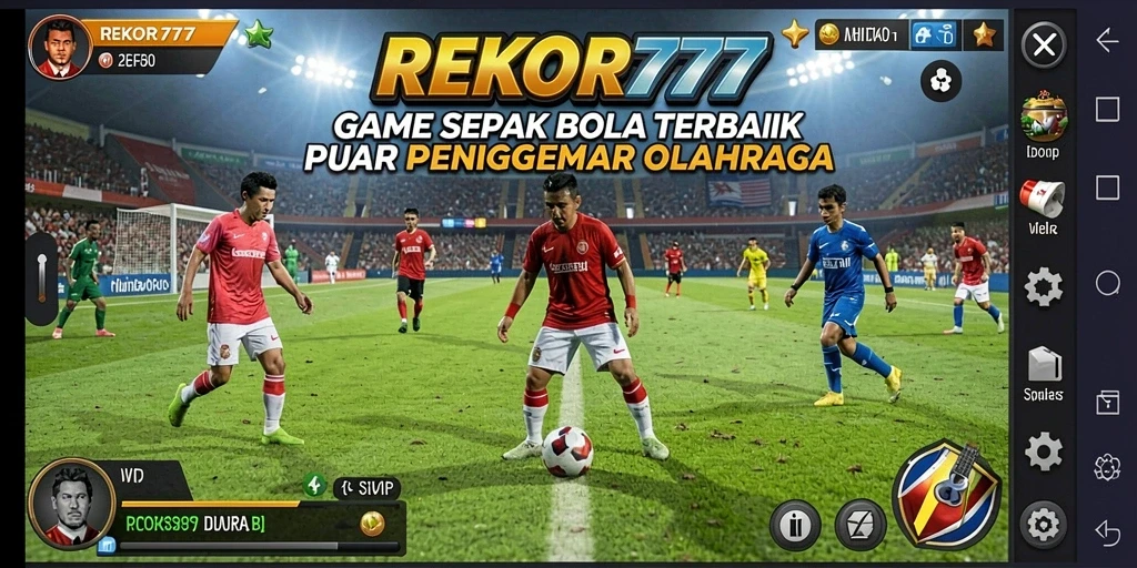 Tampilan gameplay dinamis dalam REKOR777 yang menarik.