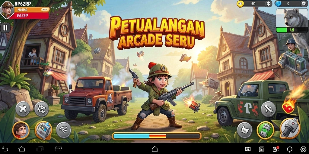 Tampilkan gameplay seru dan menantang dari RP62RP.