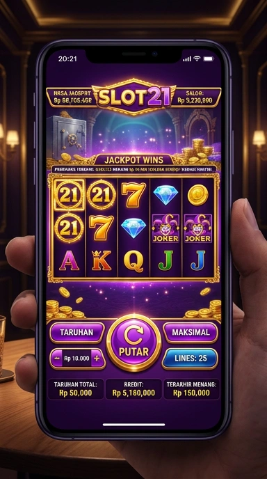 Proses unduh aplikasi di slot21 yang mudah dan cepat.